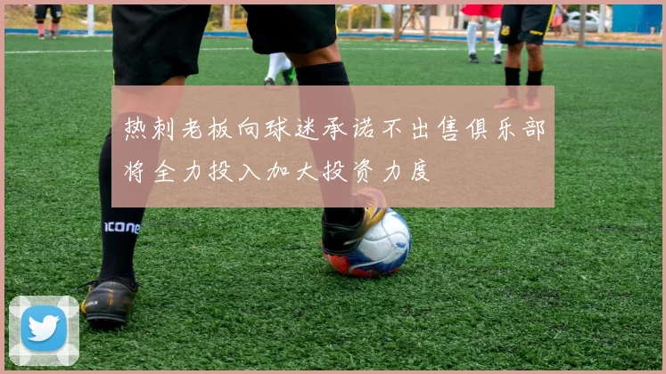 热刺老板向球迷承诺不出售俱乐部将全力投入加大投资力度